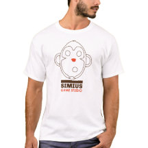 Milieu de T-shirt de studio de jeu de Simius des