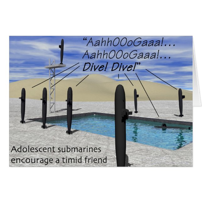 Militaire - Sous-marin (Devant horizontal)