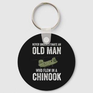 Military Aircraft Collection By Zynx An Old Man Wh Keychain