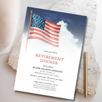 Military American Flag Retirement