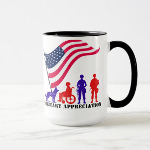 Military Appreciation Customizable Mug