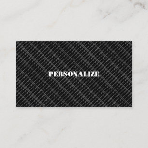 Military Armed Forces Recruiter Camo Gun BlacK B/W Business Card