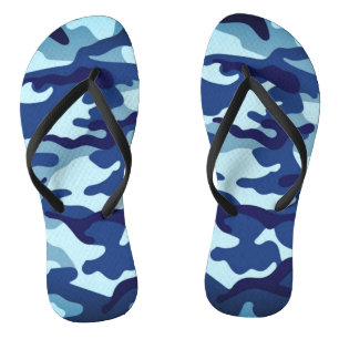 Military, Army, Camouflage Camo design Pattern Flip Flops