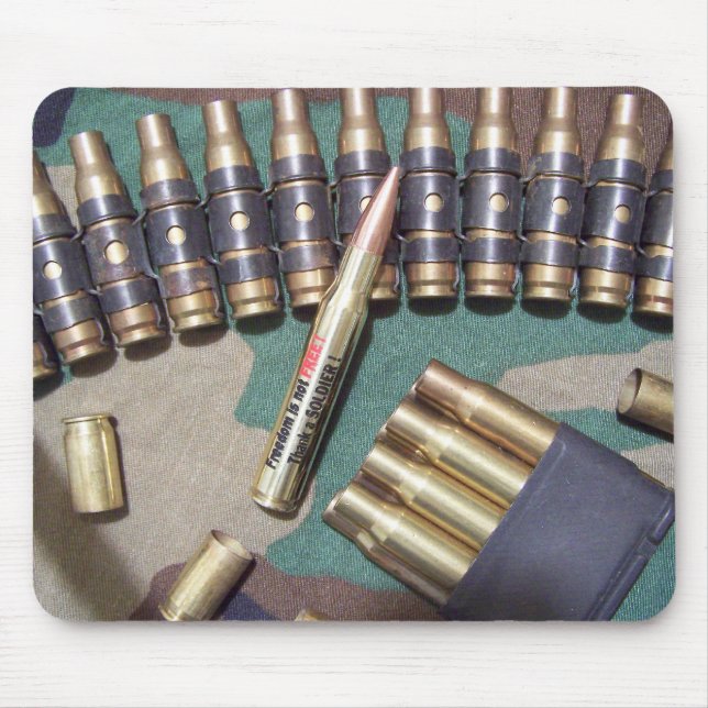 Military army navy air force marines veterans vet mouse pad (Front)