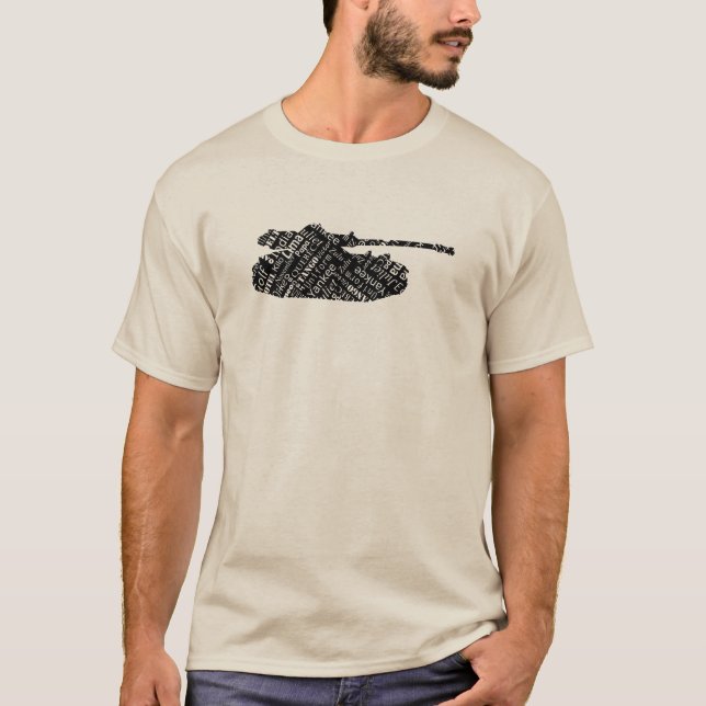 Military Army Tank Phonetic Alphabet Language (Front)