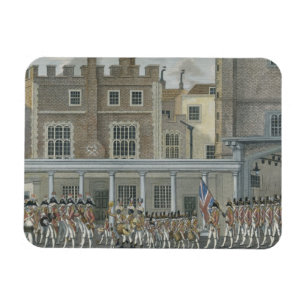 Military Band at St. James' Palace, late 18th cent Magnet