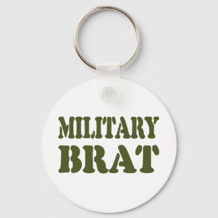 MILITARY BRAT KEYCHAIN