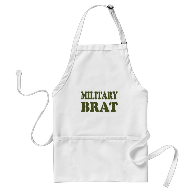 MILITARY BRAT STANDARD APRON (Front)