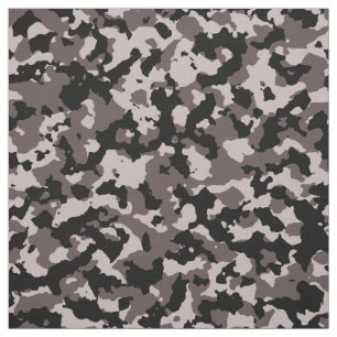 Military Brown Camouflage Pattern Fabric