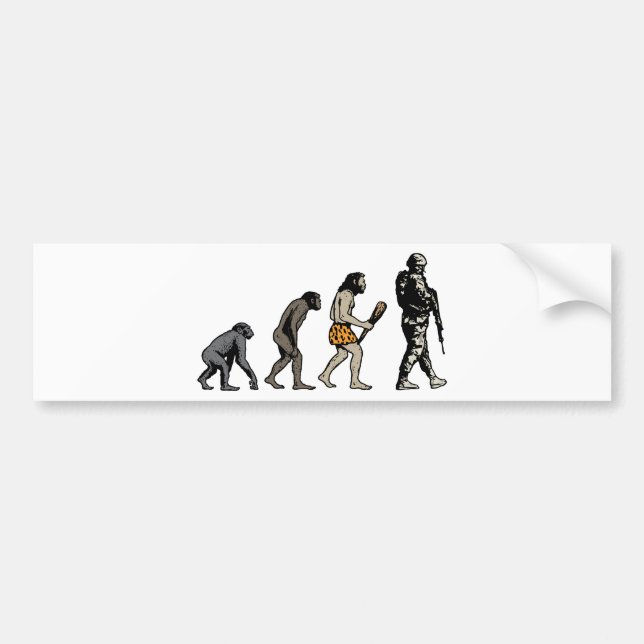Military Bumper Sticker (Front)