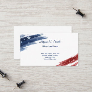 Military Business Card