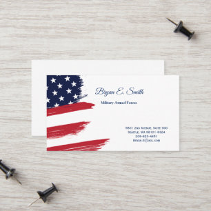 Military Business Card