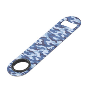 Military Camo Bottle Opener Bar Key