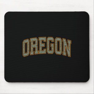 Military Camo Duck Hunter Orange Deer Hunting Oreg Mouse Pad
