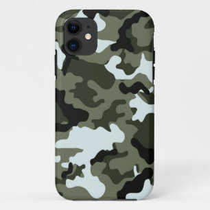 Military Camo Pattern iPhone 11 Case