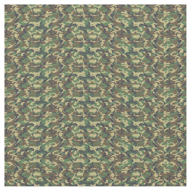 Military Camouflage Armed Forces Camo Fabric (Close Up)