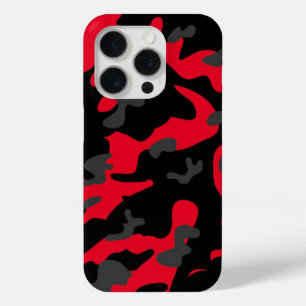 Military camouflage army como print iPhone 15 pro case