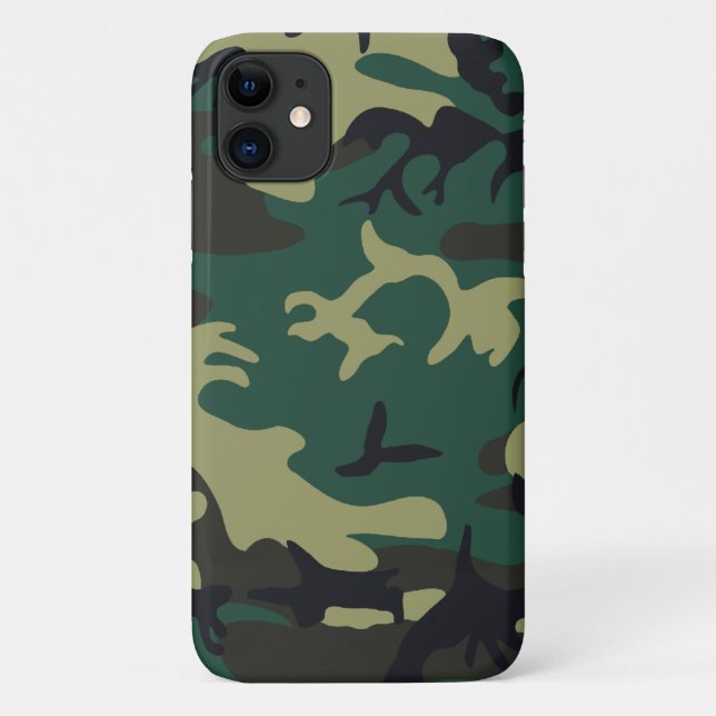 Military Camouflage Barely There™ iPod Touch Case (Back)