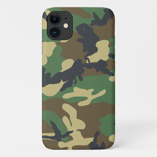 Military Camouflage Case-Mate iPhone Case (Back)