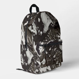 Military Camouflage Design Printed Backpack