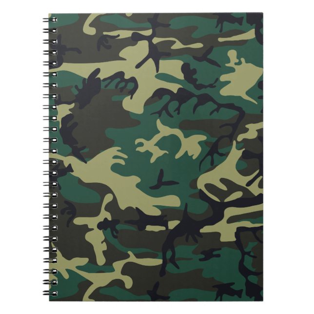 Military Camouflage Notebook (Front)