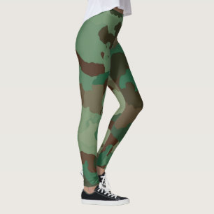 Military Camouflage Pattern (Armed Forces) Leggings