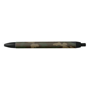 military camouflage pattern army soldier uniform k black ink pen