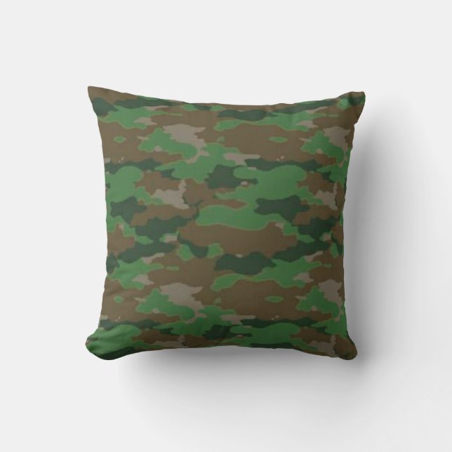 Military camouflage pillow (Front)