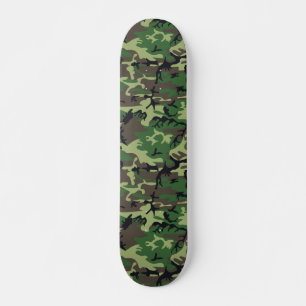 Military Camouflage Skateboard