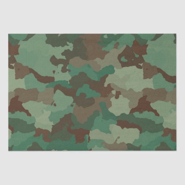 military camouflage tissue paper (Front)