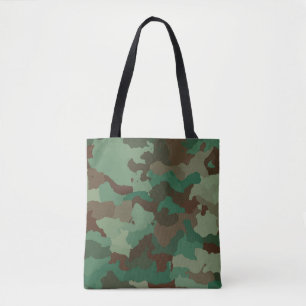 military camouflage tote bag