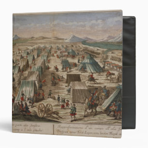 Military camp, c.1780 binder