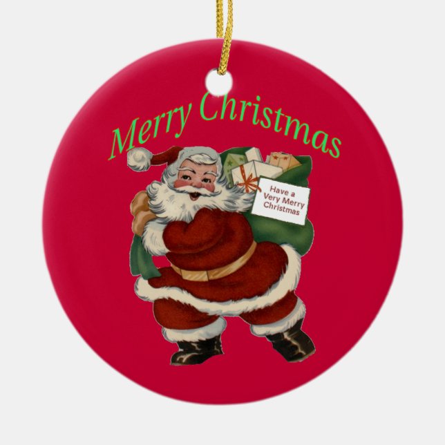 Military Ceramic Ornament (Front)