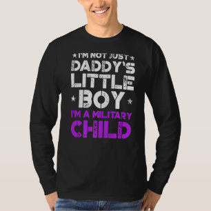 Military Child Month Purple Up Little  3 T-Shirt