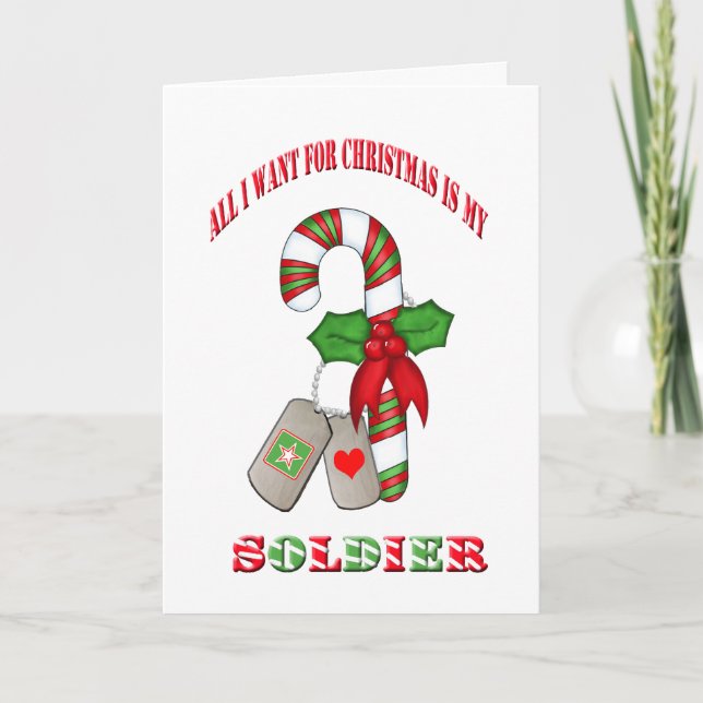 Military Christmas Card (Front)