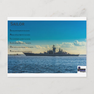 Military collection (sailor post card) postcard