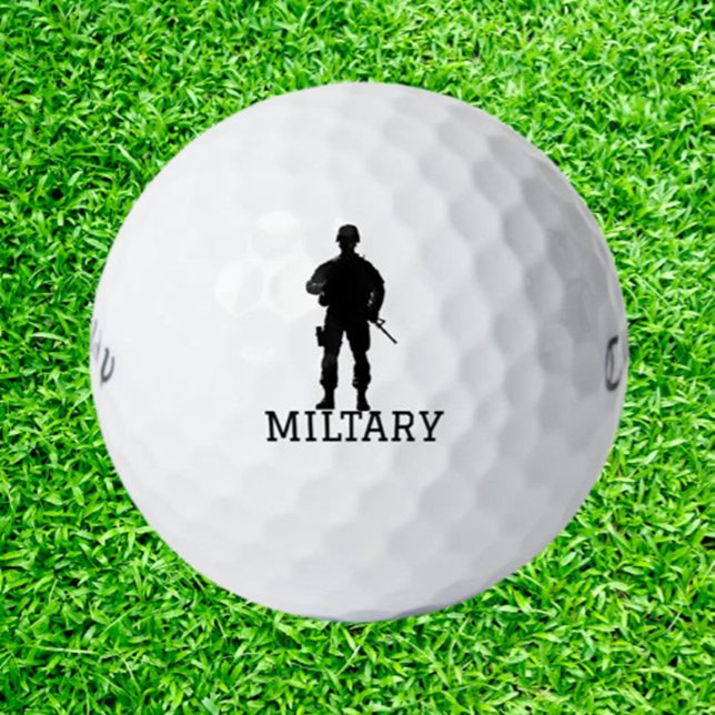 Military DAD Golf Gifts! Balls (Find the perfect military gift for golfers!)