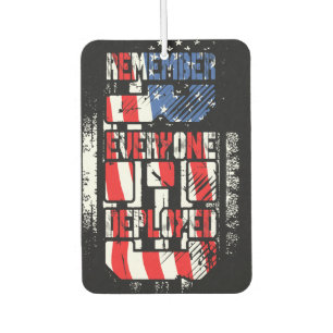 Military Deployment Air Freshener