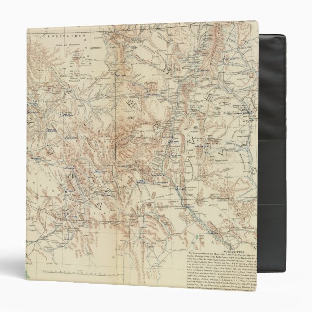Military Dept New Mexico Binder (Front/Inside)