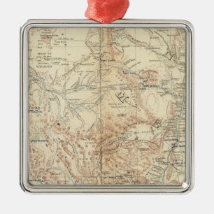Military Dept New Mexico Metal Ornament