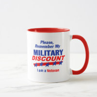 MILITARY DISCOUNT Mug
