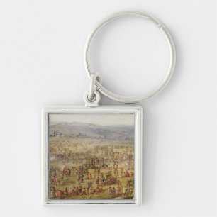 Military Encampment Keychain