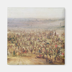 Military Encampment Magnet