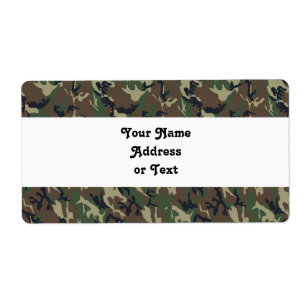 Military Forest Camouflage Background