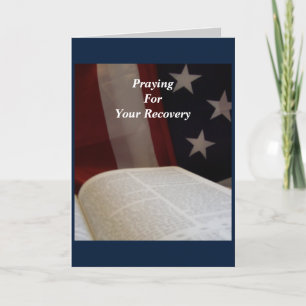 Military Get Well Card