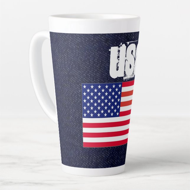 Military Gifts Collection Latte Mug (Left Angle)