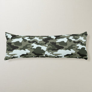Military Green Camo Body Pillow