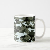 Military Green Camo Mug
