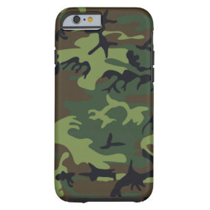 Military Green Camouflage Tough iPhone 6 Case