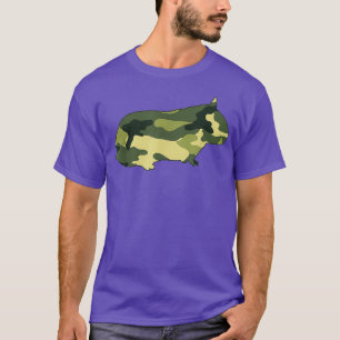 Military Hamster Camo Men Print US Rodent Pet T-Shirt